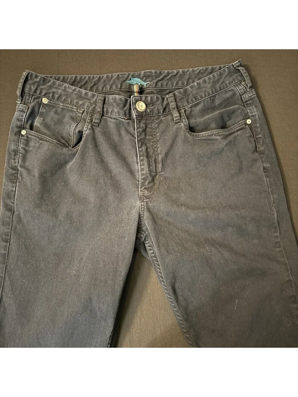 Tommy Bahama Navy Jeans Men’s 35x32 Straight Stretch Denim Pants